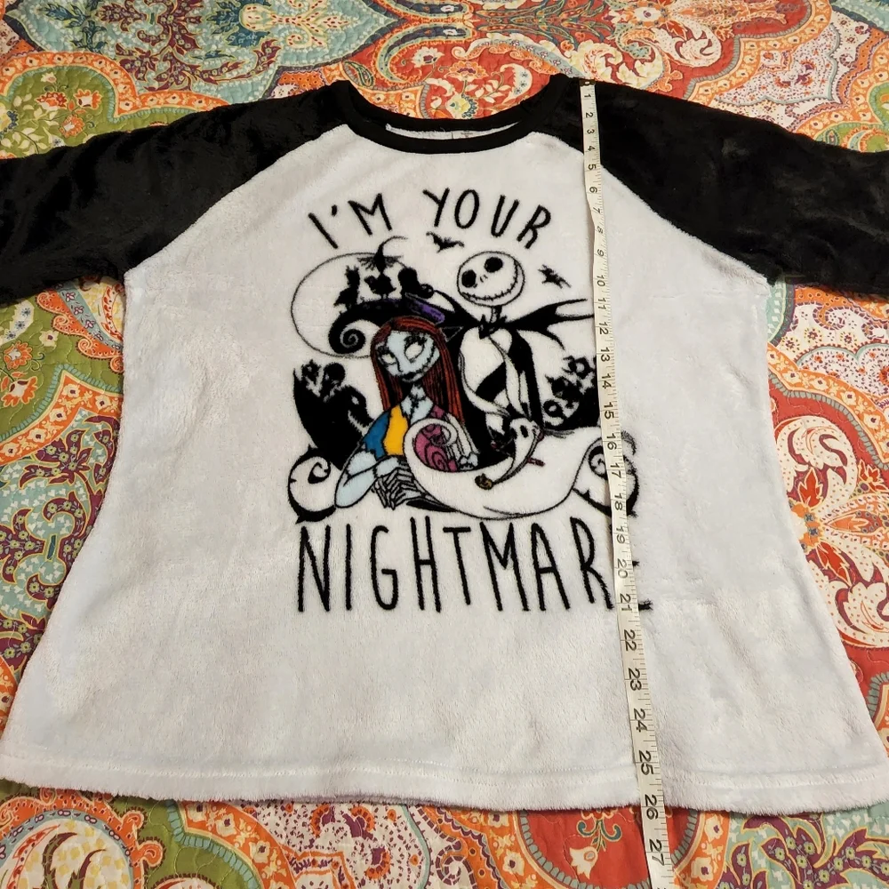 Disney Nightmare Before Christmas Sleepwear Top